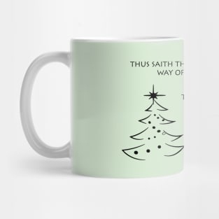 Jeremiah 10 - Christmas Tree - Way of The Heathen Mug